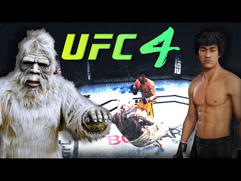 Bigfoot vs. Bruce Lee (EA sports UFC 4)