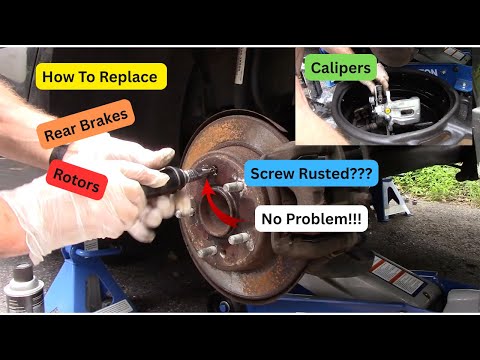 Rear Brakes And Caliper Replacement 2011-2017 Hyundai Elantra