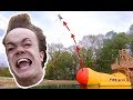 World Record Dwarf Blob Launch! ft. Roman Atwood