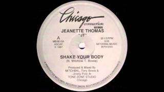 Jeanette Thomas - Shake Your Body (A-Side Vocal)!