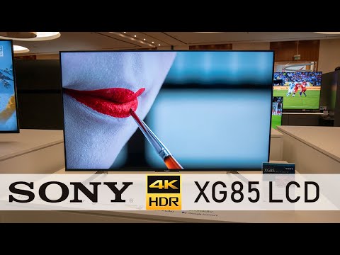 SONY XG85 4K/HDR Fernseher mit X1 Prozessor und Acoustic Multi-Audio (4K / 60p)