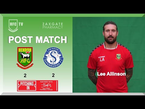 Lee Allinson post match v SWINDON SUPERMARINE - 28 February 2023