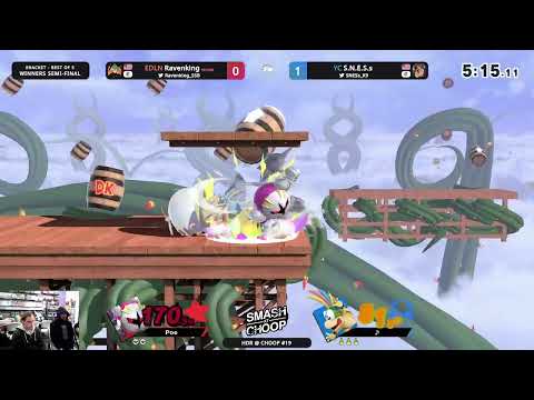 HDR @ Choop #19 WSF: ELDN | Ravenking vs yc | S.N.E.S.s