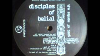 Disciples Of Belial - Goat Of Mendes
