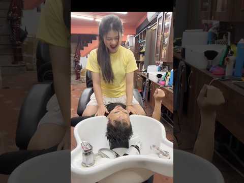 UNIQUE MASSAGE BEYOND YOUR IMAGINATION 😍 #shorts #viral #trending #massage #girl