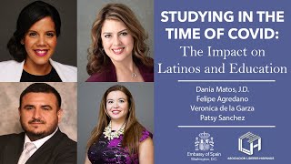 Studying in the Time of COVID: The Impact on Latinos and Education