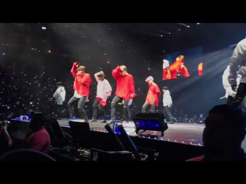 [170401] BTS The Wings Tour in Anaheim - LOST Fancam SO CLOSE!!!