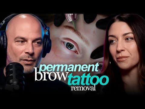 Laser Tattoo Removal Experience: PMU Brow Removal & Saline with Sara