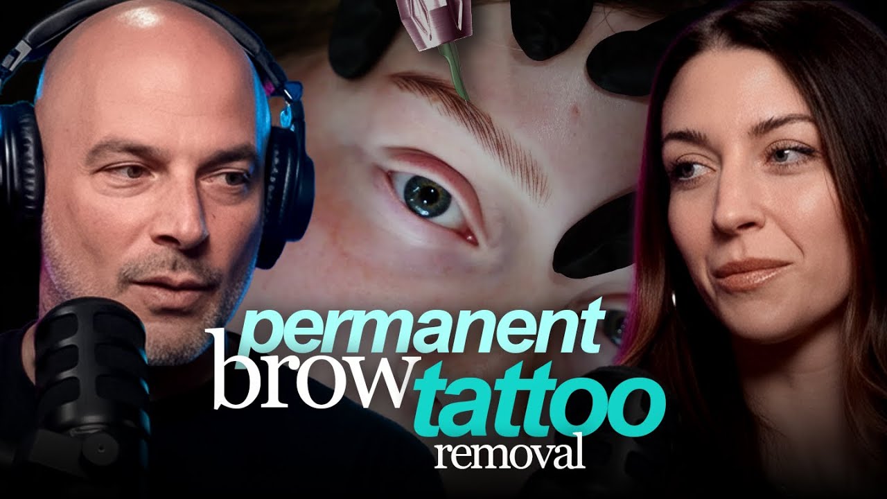 Laser Tattoo Removal Experience: PMU Brow Removal & Saline with Sara