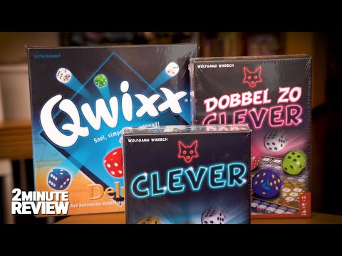 Qwixx, Clever en Dobbel zo clever | Welk dobbelspel is het leukste?