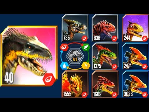INDORAPTOR vs SUPER CARNIVORES 1000+ | JURASSIC WORLD THE GAME