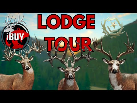100 Whitetail Great Ones Lodge Tour! | theHunter: Call of the Wild