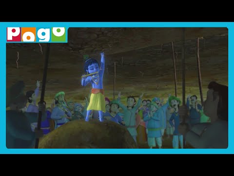 Little Krishna 🪈| Indra Dev ka krodh⛈️! | Full Episode🤩| Non-stop Fun 😆| Only on POGO