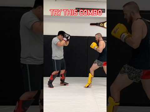 Try this combination #mma #muaythai #boxing #kickboxing #streetbeef #saenchai
