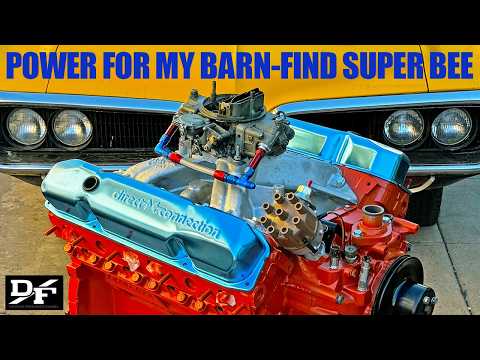 Low-Buck Big-Block For My BARN FIND SUPER BEE! Dyno and Makeover