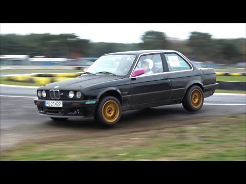 Adam Frąckowiak, BMW E30 318is - V SuperOES Tor Poznań - 05.11.2022