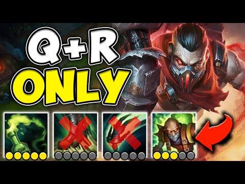 Singed but I can ONLY Level my Q and R Challenge! (460 AP IN 14 MINUTES)