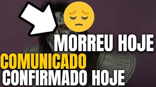 🚨💔GRANDE ADEUS CONFIRMADO NAS ÚLTIMAS HORAS! APÓS DERRAME CEREBRAL NÃO RESISTIU..