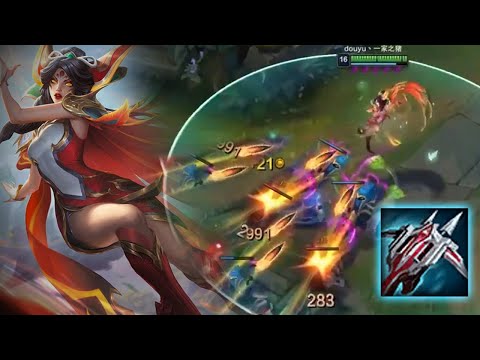 Chinese Challenger Terrified of this 2100LP Xayah | Eng Sub