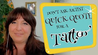 Asking for a quick Tattoo Quote - Who Asked You Tattoo