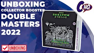 Unboxing - Box de COLLECTOR BOOSTERS - DOUBLE MASTERS 2022 - MTG