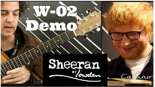 Video thumbnail for SHEERAN BY LOWDEN W-02 DEMO by Casino Guitars