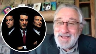 Robert De Niro Talks GOODFELLAS and Making Fun Of His Most Famous Movies video