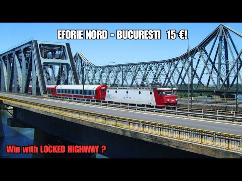 Train Ride ASMR: Eforie Nord to Bucharest 🌊🚂 [No Talking]