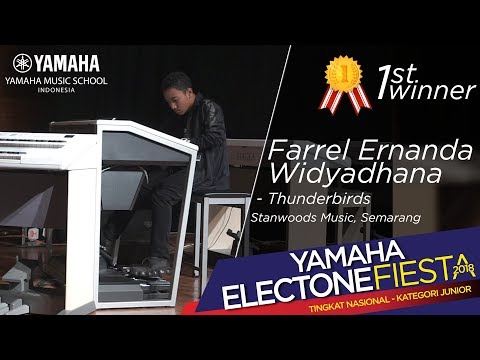 Yamaha ELECTONE FIESTA 2018, Farrel Ernanda Widyadhana - Thunderbirds (Gold Medal)
