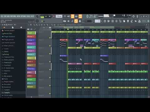 Jasko feat. Azad - Zeilen aus Blut Instrumental FL Studio Remake