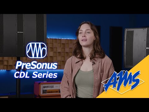 Line array or point source? Why not both!? | Check out the new PreSonus CDL loudspeakers now at AMS