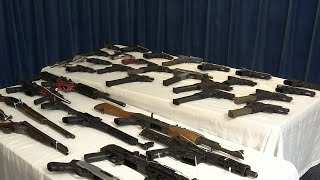 45 firearms, drugs & cash seized during investigation by JSO; 2 men arrested