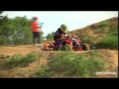 Zach Kaczmarzyk almost crashes at Underground MX - 201