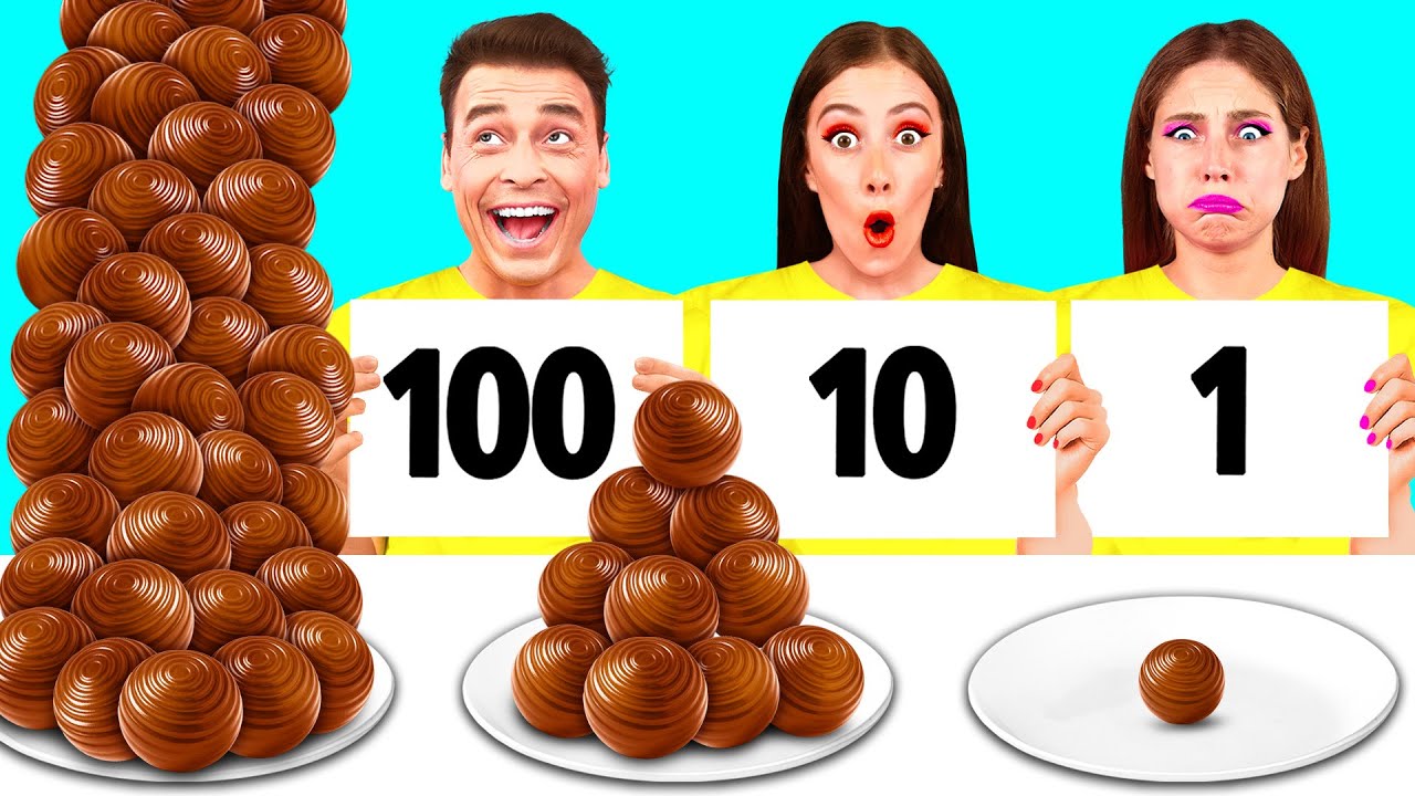 100個重ねフードチャレンジ | おいしいキッチンレシピ Fun Teen