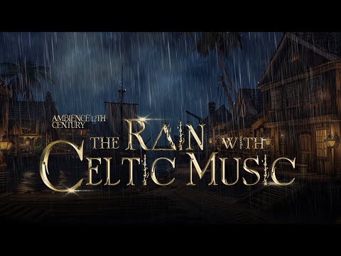 Relaxing Medieval Atmosphere - Peaceful Medieval Fishing Village -  Enchanting Celtic Music