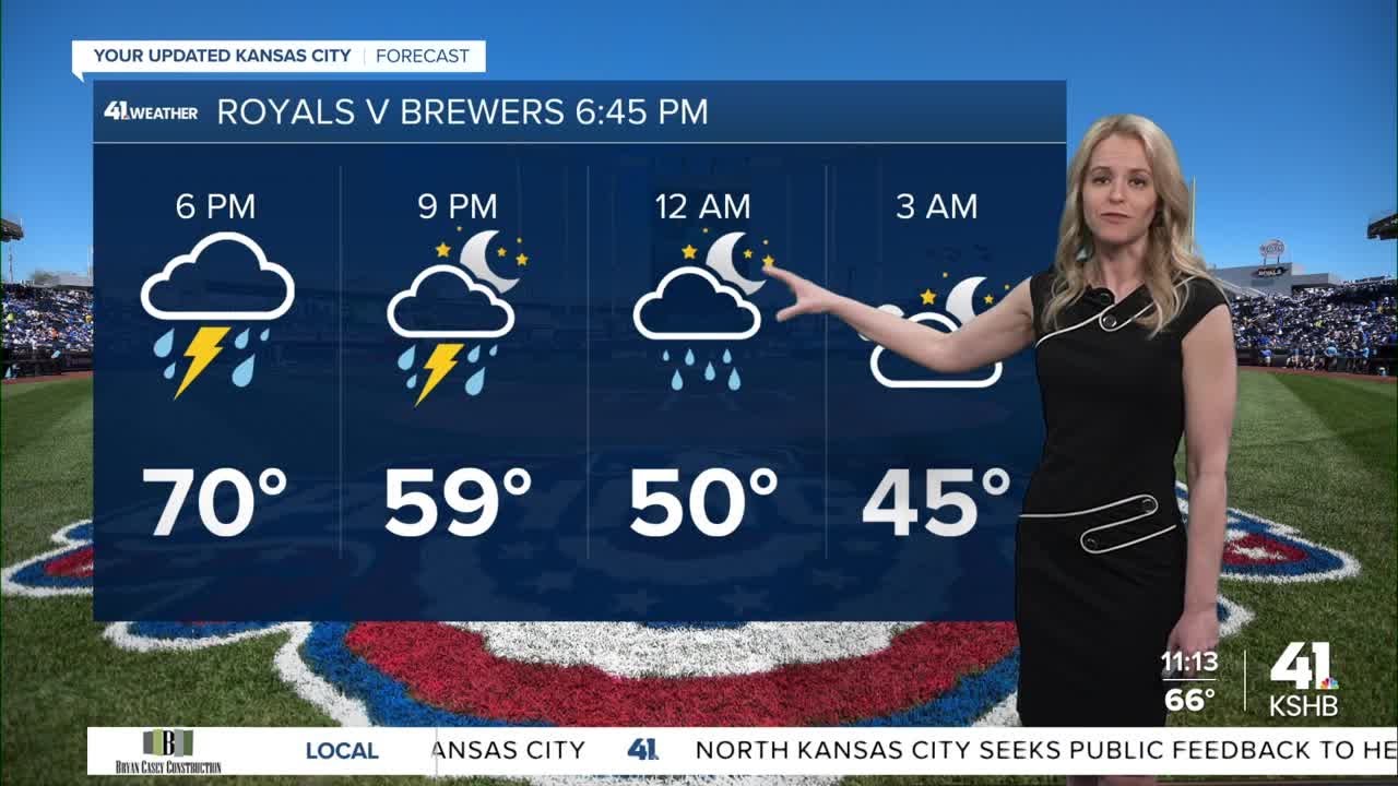 Severe storms possible this evening and night