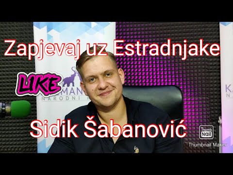 Zapjevaj uz Estradnjake: Sidik Šabanović  #estradnjaci #zapjevaj #live #uzivo #sidiksabanovic #hit