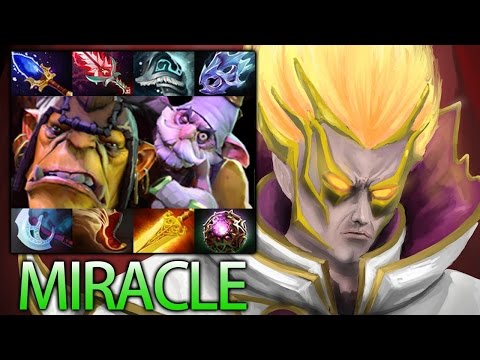 Miracle Invoker Dota vs Alchemist Beast Top MMR 7.03 Patch