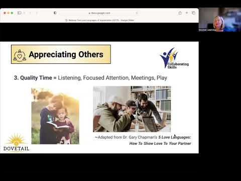 Five Love Languages of Appreciation