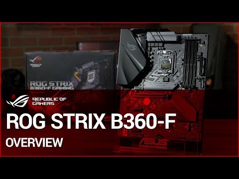 לוח אם Asus ROG STRIX B360-F GAMING אסוס תמונה 2