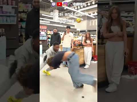 Rakai and Capri Fighting 😂 #fyp #shorts