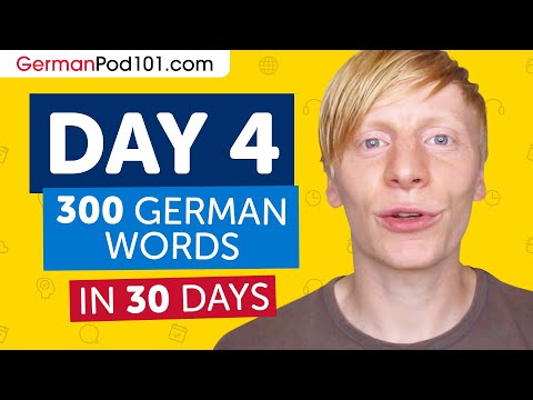 Day 1 10 300 Learn 300 German Words in 30 Days Challenge
