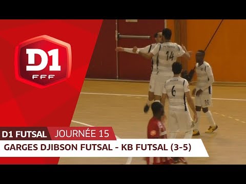 J15 :  Garges Djibson Futsal - Kremlin Bicêtre Futsal (3-5)