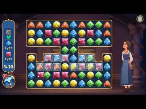 Beauty and the Beast Perfect Match Level 48 - NO BOOSTERS 👸👸👸