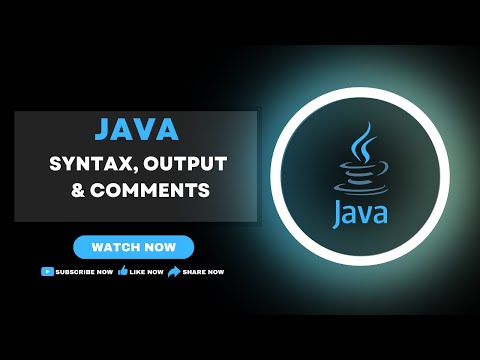 Java Programming Essentials Master Syntax Output And Comments