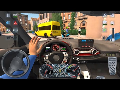 BMW CARS SPORTS UBER DRIVER 🚖🔥 City Car Driving Games Android iOS - Taxi Sim 2020 Gameplay