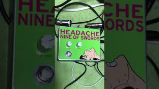 Video thumbnail for Headache Nine Of Swords(Playing Rapeman) by ハタマサミチのミニミュージック工房
