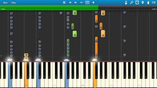 Crimson Tide - Theme Song - Piano Tutorial - Synthesia Cover - Hans Zimmer