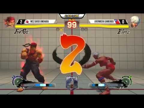 USF4 Daigo Umehara vs GamerBee Stunfest 2015 CPT 2015