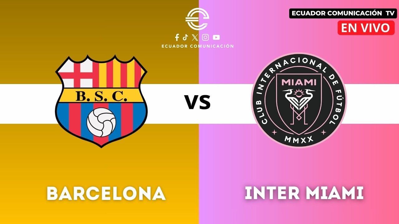 Barcelona SC empata 2-2 ante Inter Miami con Messi en histórico amistoso en el Monumental